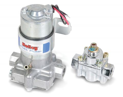 Holley 110 GPH Blue® Electric Fuel Pump with Regulator 712-802-1