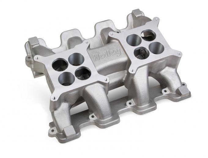 Holley LS Carbureted Manifold 2x4 Dual Plane LS3/L92 300-133