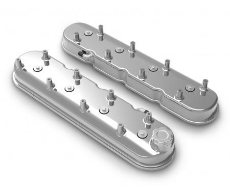 Holley Tall LS Valve Covers, Polished 241-111