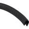 OER 1959-76 Buick, Cadillac, Chevy, Pontiac, Olds, Convertible Top Header Bow Windlace, Black, for GM Convertible Models E232