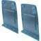 OER 1971-78 Camaro, Firebird, 1973-79 Nova, X-Body, 1971-80 H-Body, Bucket Seat Back Panel Set, Bright Blue K7104