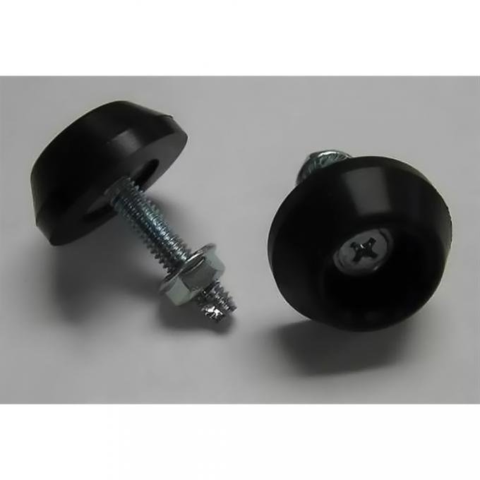 OER 1970-73 Pontiac Firebird, 1968-72 GTO, LeMans, Hood Adjustment & Stud, Pair BP10726G