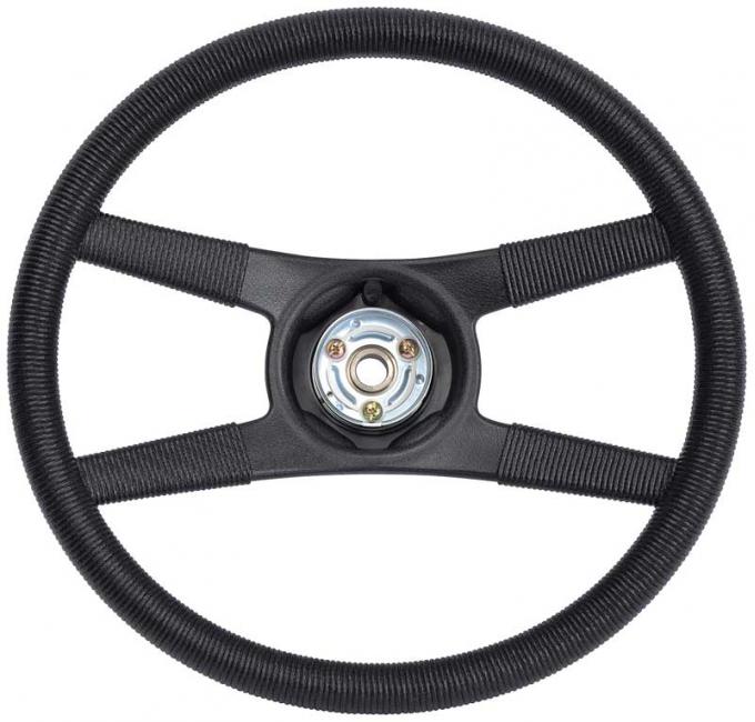 OER 1978-81 Camaro Z 28, Steering Wheel , 4 Spoke, with Rope Wrapping Design 9761613