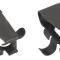 1968-73 Buick, Chevy, Pontiac, Oldsmobile, Door Latch Rod Retaining Clips, Front & Rear Door, Pair, Various Models