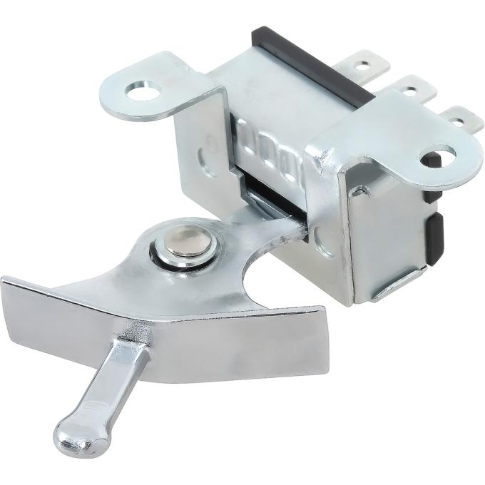 OER 1967-68 Camaro, Firebird, Impala, Bel Air, Caprice, Heater & AC Control Fan Blower Switch, with AC 3891795