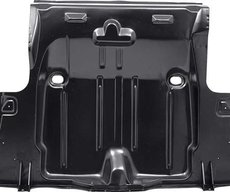 OER 1969 Camaro, Firebird, Complete Trunk Floor, for Deep Tubs, with Black EDP Coated 152850A