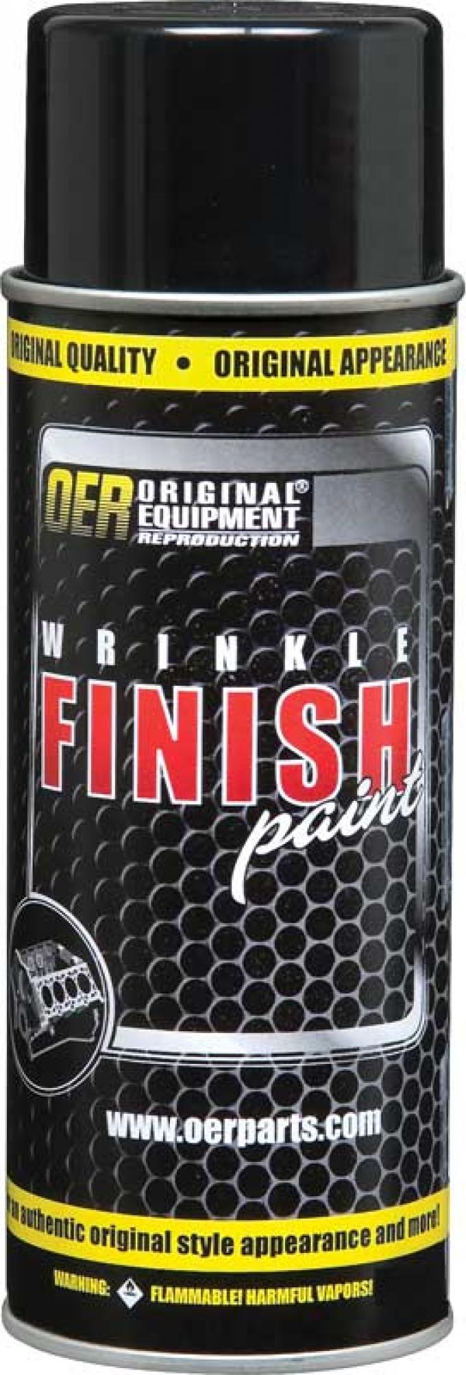 OER Black Wrinkle Finish Paint, 16 Oz. Aerosol Can (Net Wt. 12 Oz.) K89548