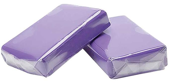 OER Clay Bar, Heavy Duty, 200 Gram Bar, With Plastic Case, Aggressive Grade, Purple K89478