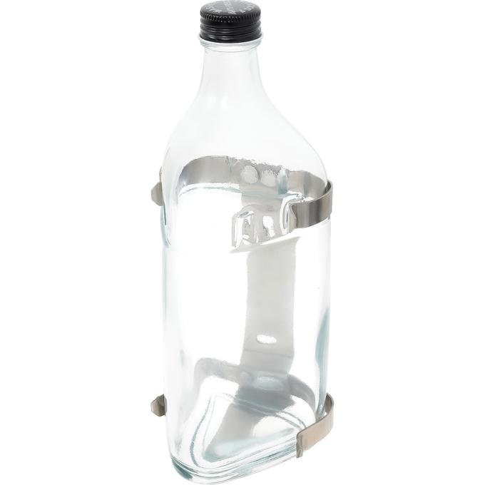 1955-72 Buick, Chevrolet, Oldsmobile, Pontiac, Kleerview Glass Washer Fluid Bottle, with Cap, and Mounting Bracket
