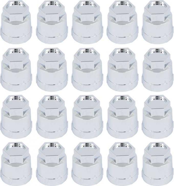 OER 1982-92/95-99 Lug Nut Caps - Chrome *R5140