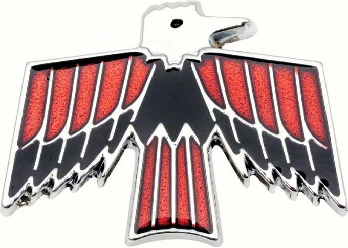 OER 1968 Pontiac Firebird, Fuel Door Emblem, with Hardware, GM Licensed 9785962