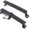 OER 1967-69 Camaro, Firebird, Bucket Seat Adjustment Tracks, LH Drivers Side, 2 Piece Set 14488