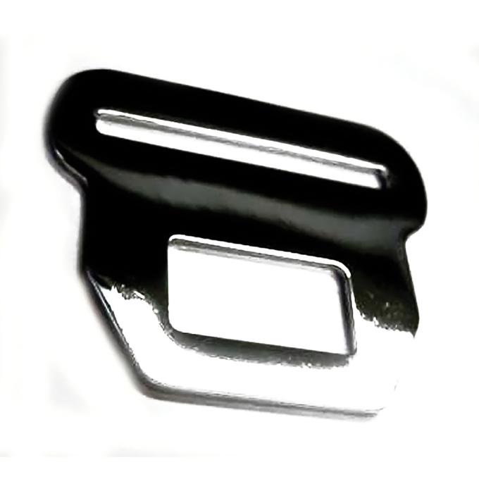 OER 1965-71 Various GM Vehicles, Tongue, Seat Belt, Chrome, Deluxe IN4764Z