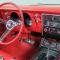 1967 Camaro, Firebird Dash Pad, Red, Vinyl Wrapped, Made in the USA