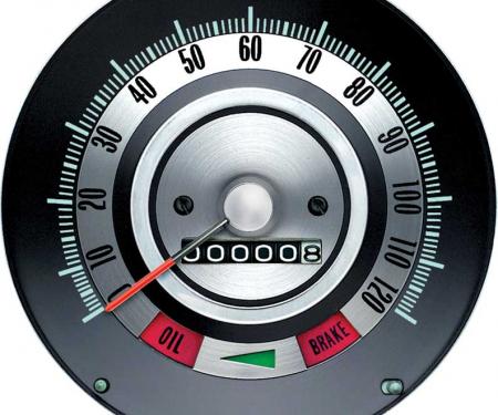 OER 1968 Camaro without Speed Warning Standard 120MPH Speedometer 6481843