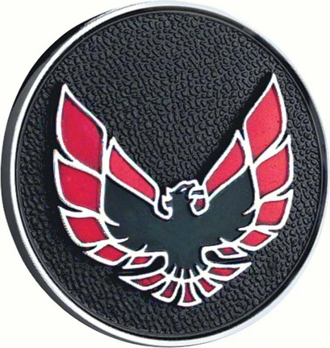 OER 70-81 Firebird Window Handle Emblem Black/Red 9844416