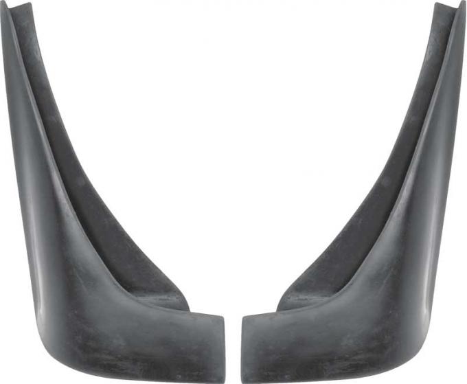 OER 1970-73 Chevrolet Camaro, Front Spoiler Side Extensions, Standard, Aftermarket RH and LH, Pair, Except RS C15244