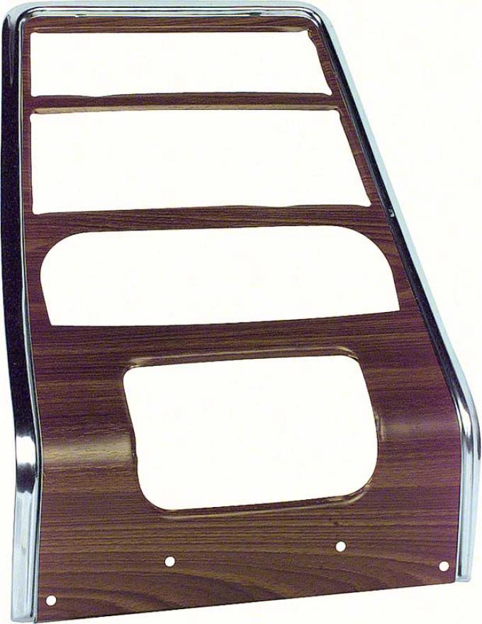 OER 1967 Firebird Walnut Center Dash Panel-With AC K261