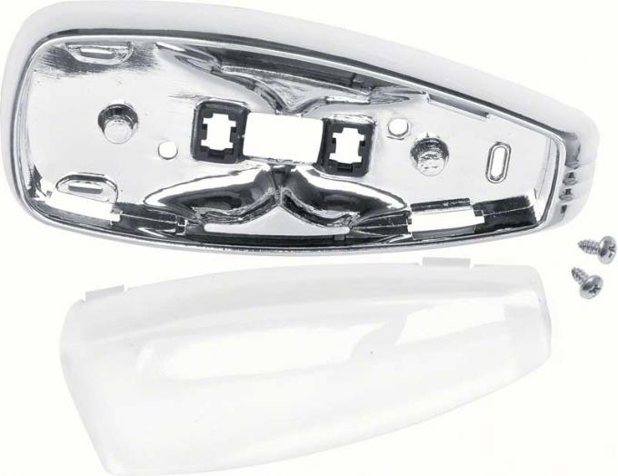 Redline Restomotive® 1960-1970 GM Car Dome Light Lens Kit Without Harness