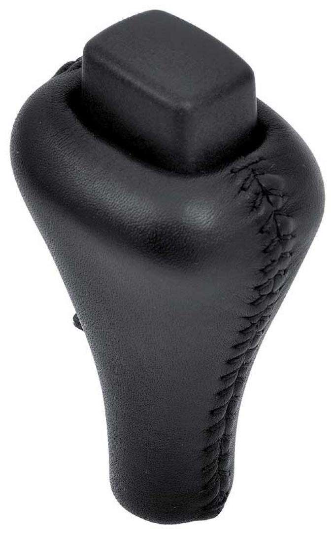 OER 1987-02 Camaro / 1988-96 Regal AT Leather-Wrapped Shift Knob - Black 12563173