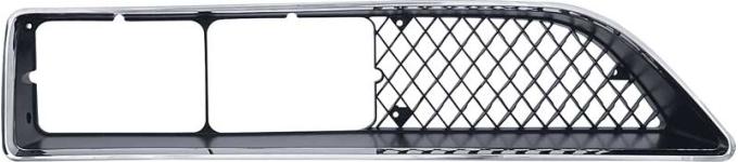 OER 1978 Pontiac Trans Am, Front Grill, Black, Passenger Side F12306