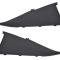 1973 Camaro / Firebird Inner Rear Sail Panels with Molded Style Headliner - Pair