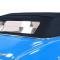 OER 1967-69 Camaro / Firebird, Convertible Top, Top Only, For 2-Piece Glass Window, Vinyl, Blue K6769308