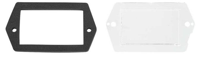 OER 1970-73 Camaro, Rear License Lamp Lens & Gasket, Each 917053