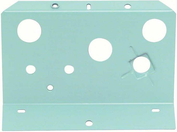 OER 1968-69 Camaro, 1968-74 Nova, Console Gauge Mounting Plate, Front Plate, Fuel / Oil 6480878