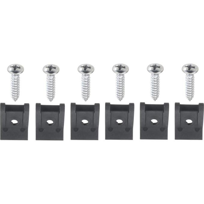 1974-77 Chevrolet Camaro, Headlamp Bezel Installation Hardware, Standard & RS