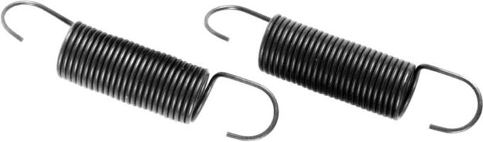 1967-69 Camaro, Firebird, 1966-79 Nova, Fiberglass Hood Springs, 11 lbs, Low Tension Design, Pair