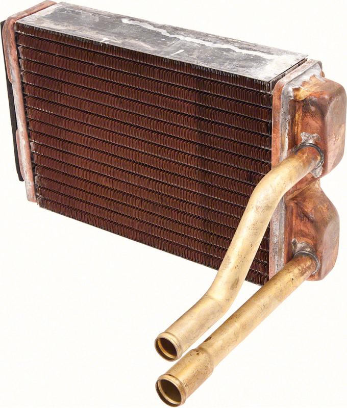 1967-68 Camaro, Heater Core Assembly, Big Block (396, 427), without AC, Copper / Brass