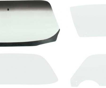 OER 1975-81 F-Body Coupe Glass Kit - Clear - Without Defrost Option *E356C