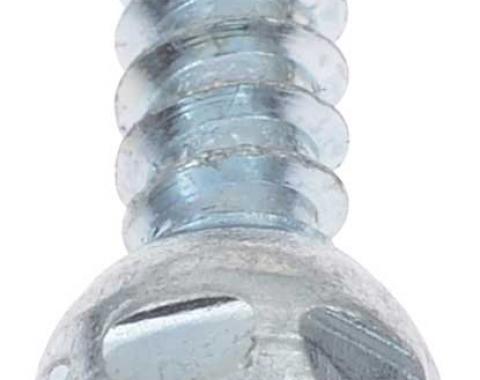 1962-81 Chevrolet, Rally Wheel Hub Cap Ornament Screw, 8-18" x 9/16", Various Models, Each