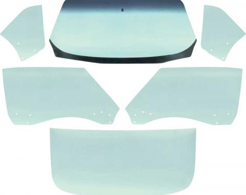 OER 1967 Camaro / Firebird Convertible 7 Piece Tinted Glass Kit *E352T