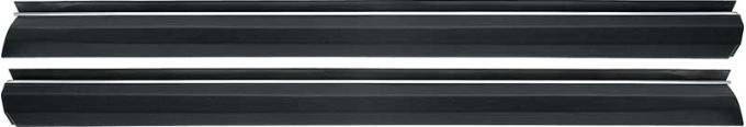 1982-92 Camaro, Firebird, Upper Door Panel Rails, with Chrome Bead, Pair
