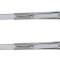 1962-67 Chevy II, Nova, 1967-69 Camaro, Firebird, Convertible, Windshield Wiper Arm Set, 13" Long, Silver, Pair