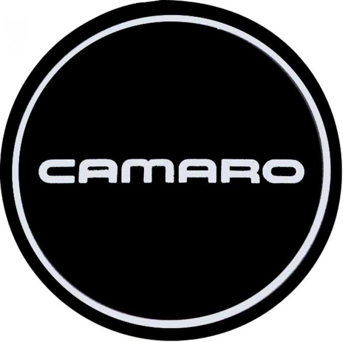 OER 1990 Camaro N90 Aluminum Wheel Center Cap Insert Camaro Logo Silver/Black 10087764