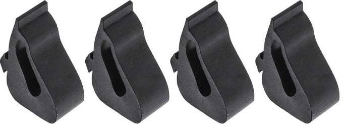 1982-92 Camaro, Rubber Hood Stopper Set, 4 Piece Set
