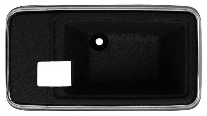 OER 1975-82 GM Inner Door Handle Escutcheons - Black KP4301