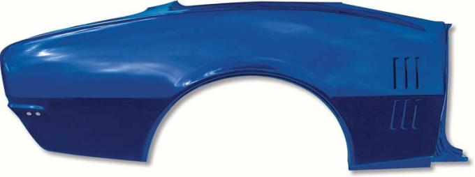 Redline Restomotive® Firebird 67 Convertible Quarter Panel Complete - RH LG-00-916/RH
