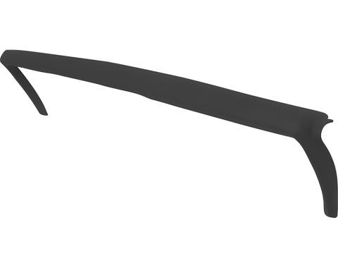 OER 1969 Firebird, Dash Pad, Black, Urethane Reproduction, Made in the USA 8748940