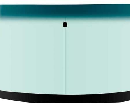 OER 1970-81 Camaro / Firebird Windshield Glass with Antenna - Light Green Tint With Blue/Green Shade DW785T