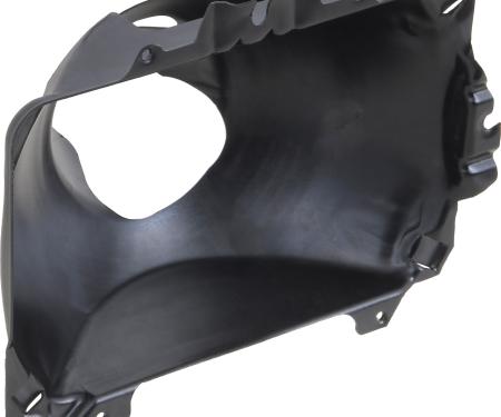 1975-97 GM Models, Headlamp Mounting Bucket, Quad Lighting, For 4" x 6" Rectangular Sealed Beam, High Beam, LH Driver Side Lower or RH Passenger Side Inner Position