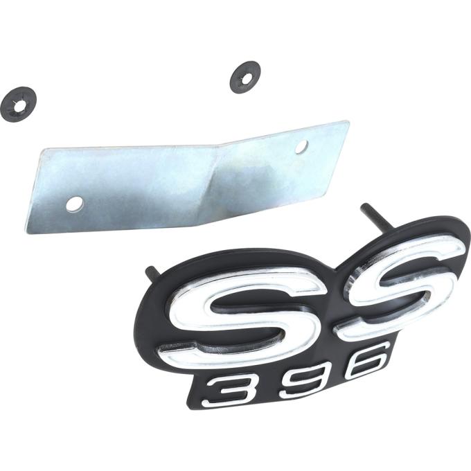 OER 1967-68 SS 396 Camaro Grill Emblem , with RS grill 3927599