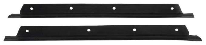 OER 1982-92 Camaro, Firebird, T-Top Outer Drip Edge Molding Seals, RH and LH, Plastic 748827