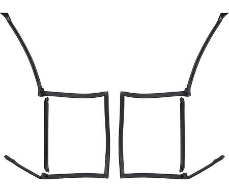 1982-92 Camaro, Firebird, T-Top Weatherstrip Set, 4 Piece Set