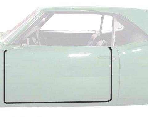 OER 1968-69 Camaro / Firebird Reproduction Rubber Door Frame Weatherstrip WS501