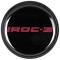 OER 1985-87 Camaro IROC-Z, Wheel Center Cap With Emblem, Red, Set of 4 748636