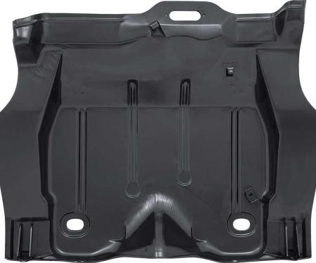 1970-73 Camaro, Firebird, Complete Trunk Floor Pan, w/Floor Braces, Shock Plates, & Extension, EDP Coated